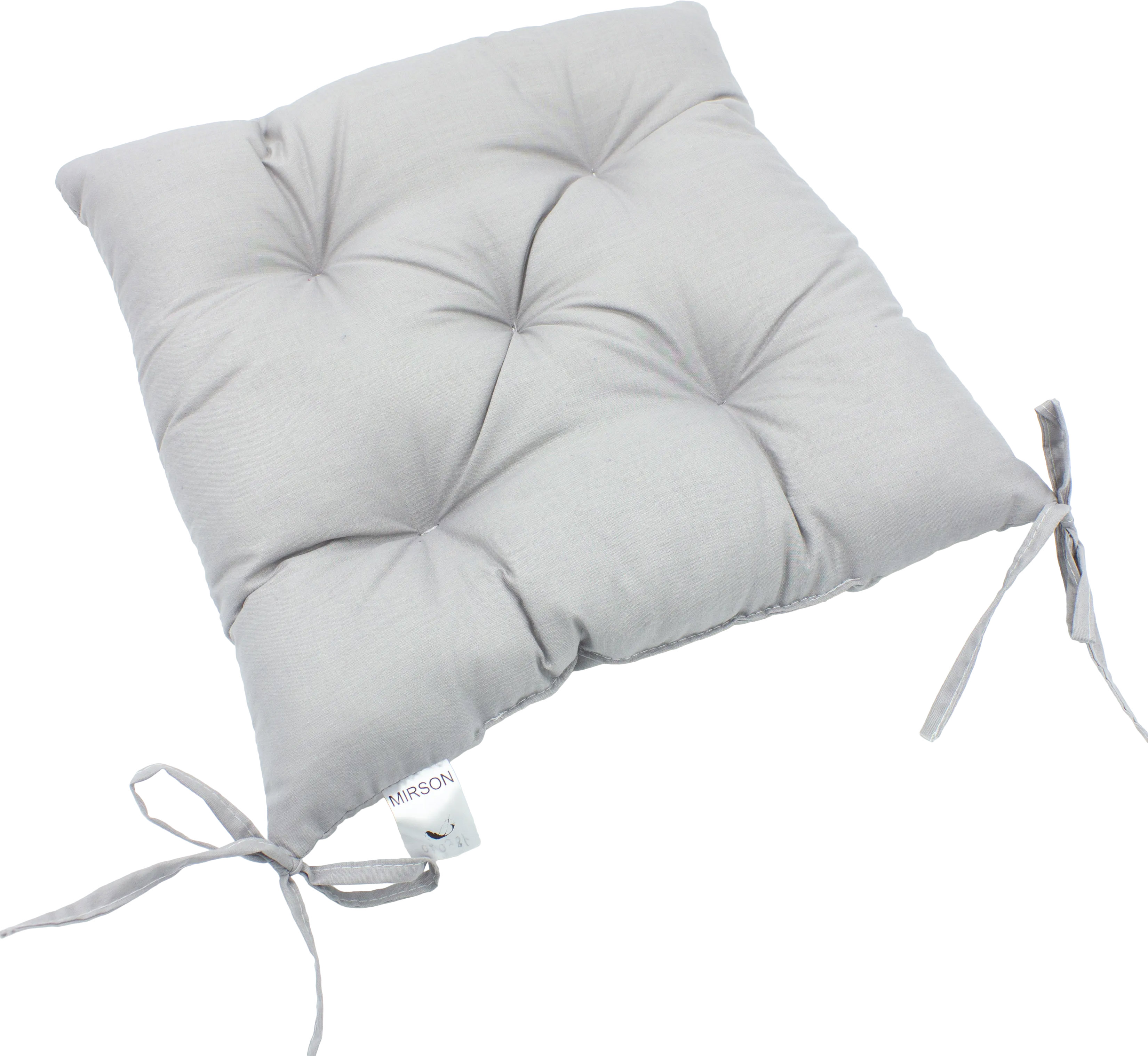 Подушка для стільця MirSon Ranforce Elite 16-5703 Light Gray 40х50 см (2200006276043) - Фото 1