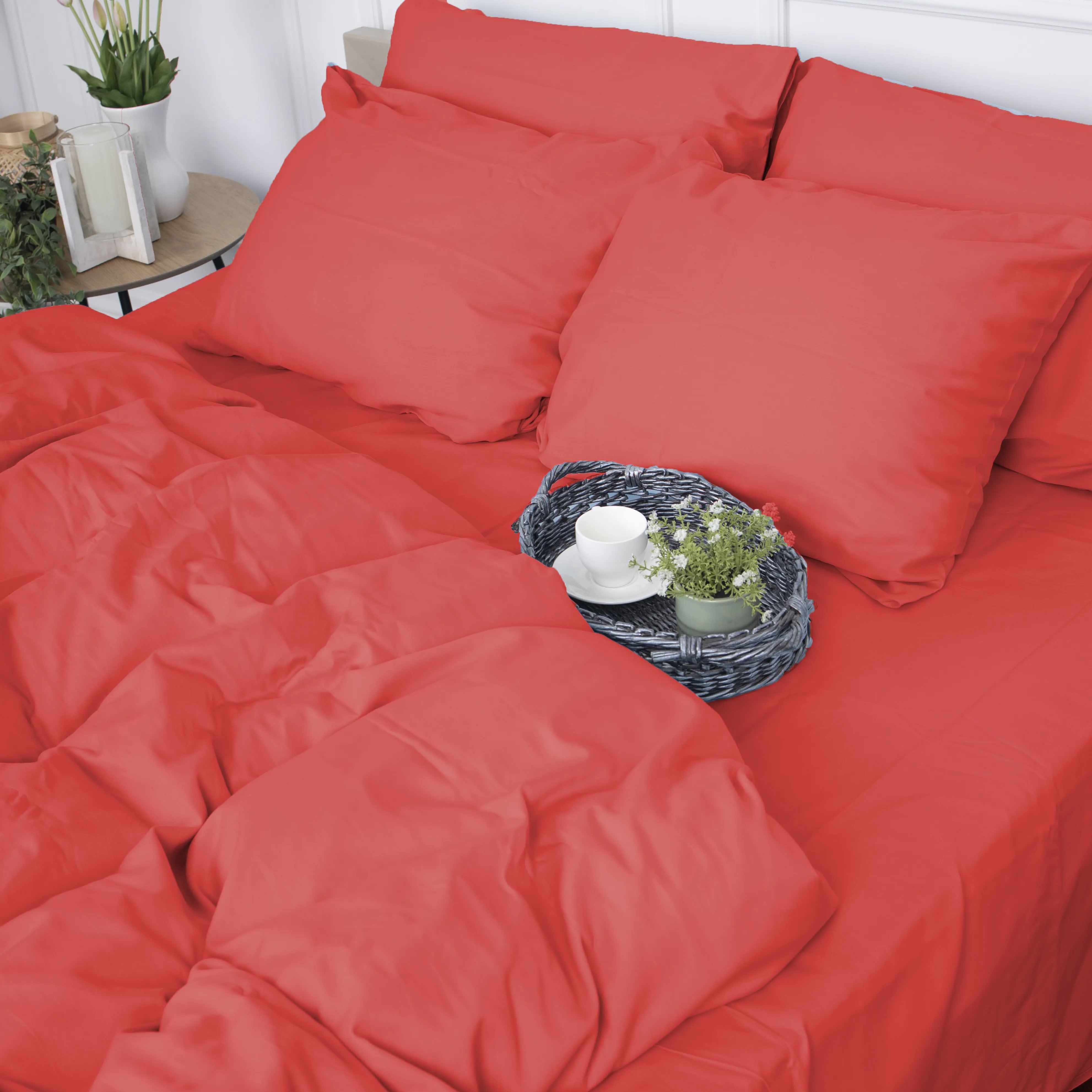 Комплект постільної білизни MirSon Сатин Silvia 0132 200х220 см (2200000671592) - Фото 1