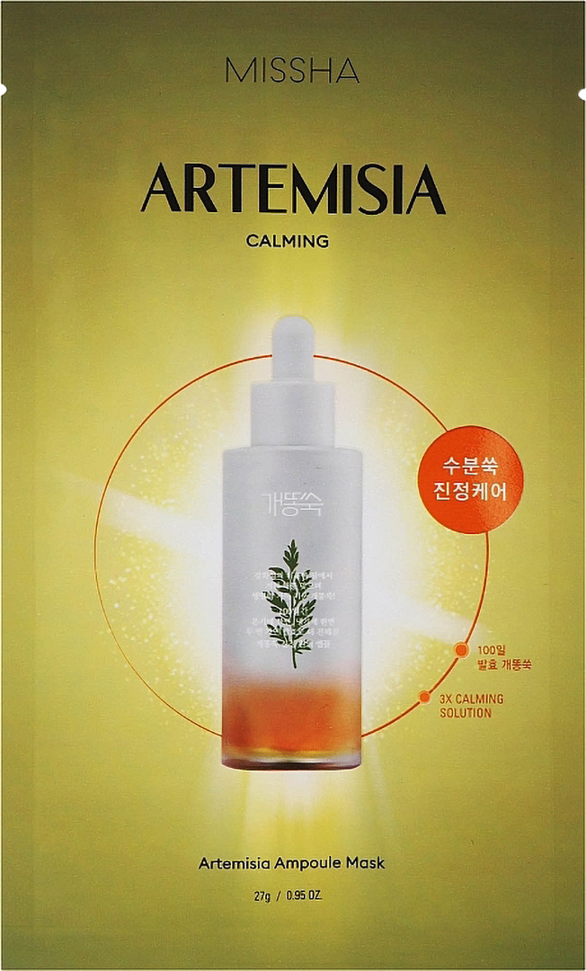 Маска для лица Missha Artemisia 27 г (8809747944057) - Фото 1