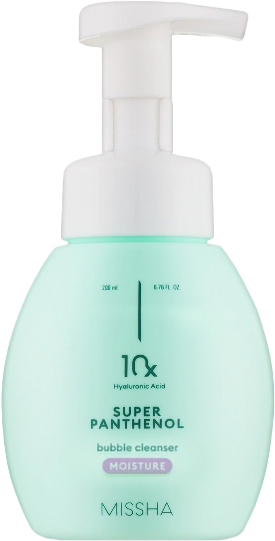 Пінка для вмивання Missha Super Panthenol Moisture 200 мл (8809747961474) - Фото 1
