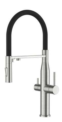Кухонний змішувач Interline Lixio Neo MIX Inox - Фото 1
