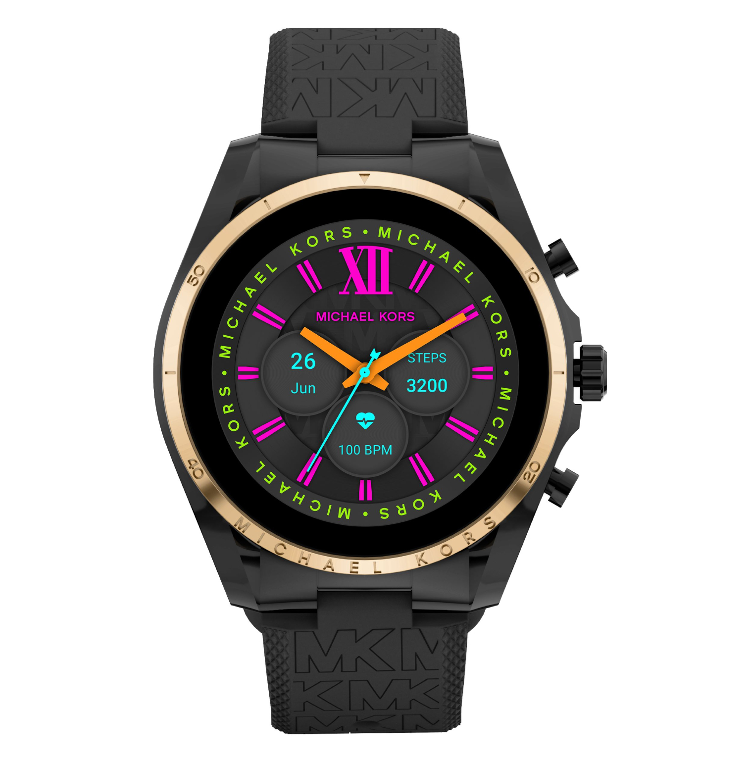 Michael Kors Gen 6 Black Silicone MKT5151 COMFY