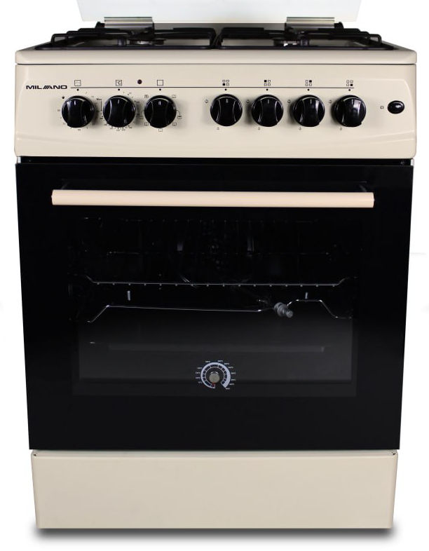 Плита газовая Milano ML60 EF50+Beige купить по низкой цене в Киеве ...
