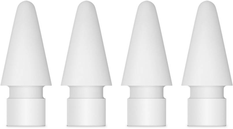Набор наконечников для стилуса Apple Pencil Tips 4 pack (MX763ZM/A) - Фото 1