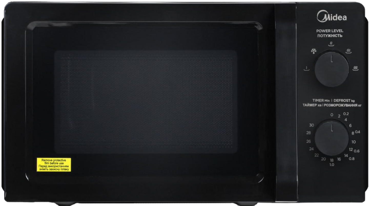 Микроволновая печь (СВЧ) Midea MM7P012LV-B - Фото 1
