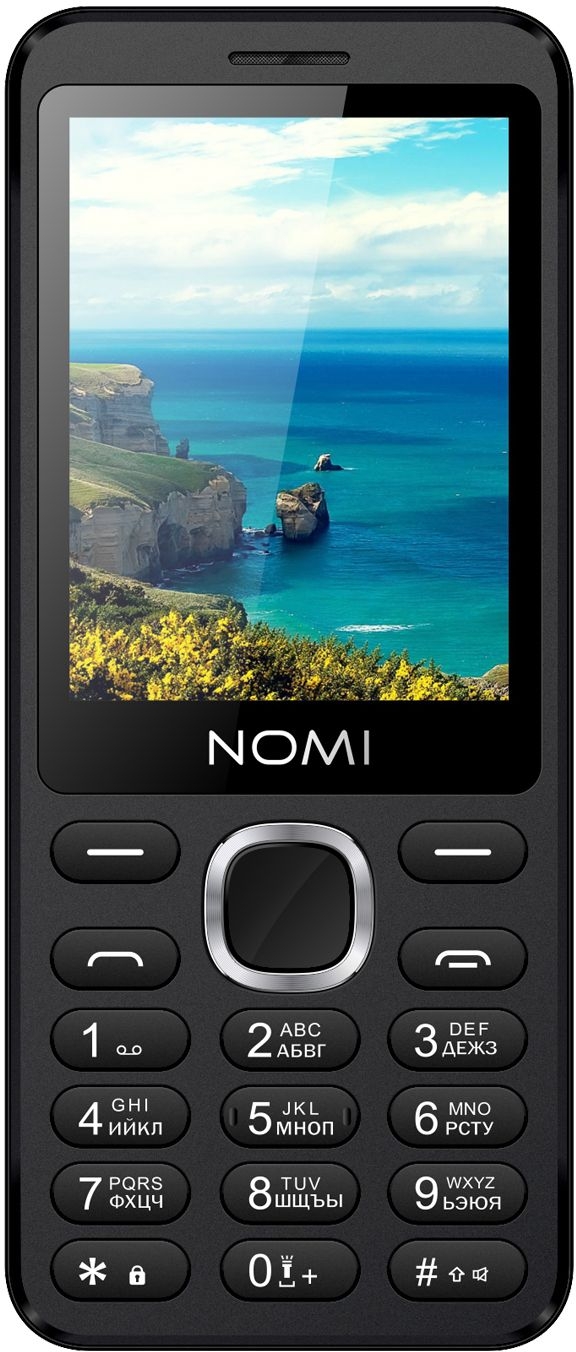 Мобильный телефон Nomi i2820 Black - Фото 1