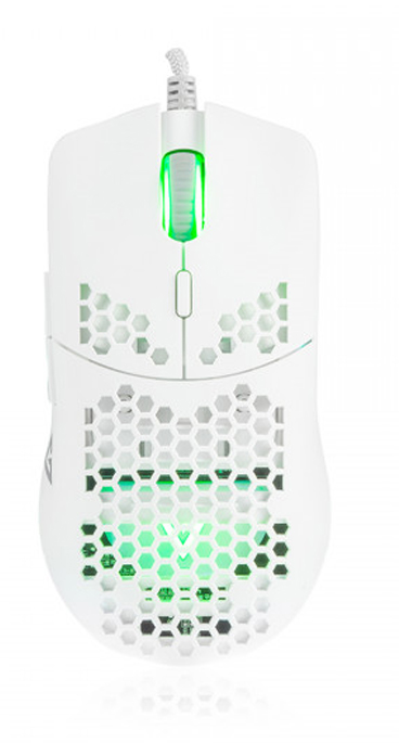 Мышь проводная игровая Modecom Shinobi 3327 Volcano White (M-MC-SHINOBI-3327-200) - Фото 1