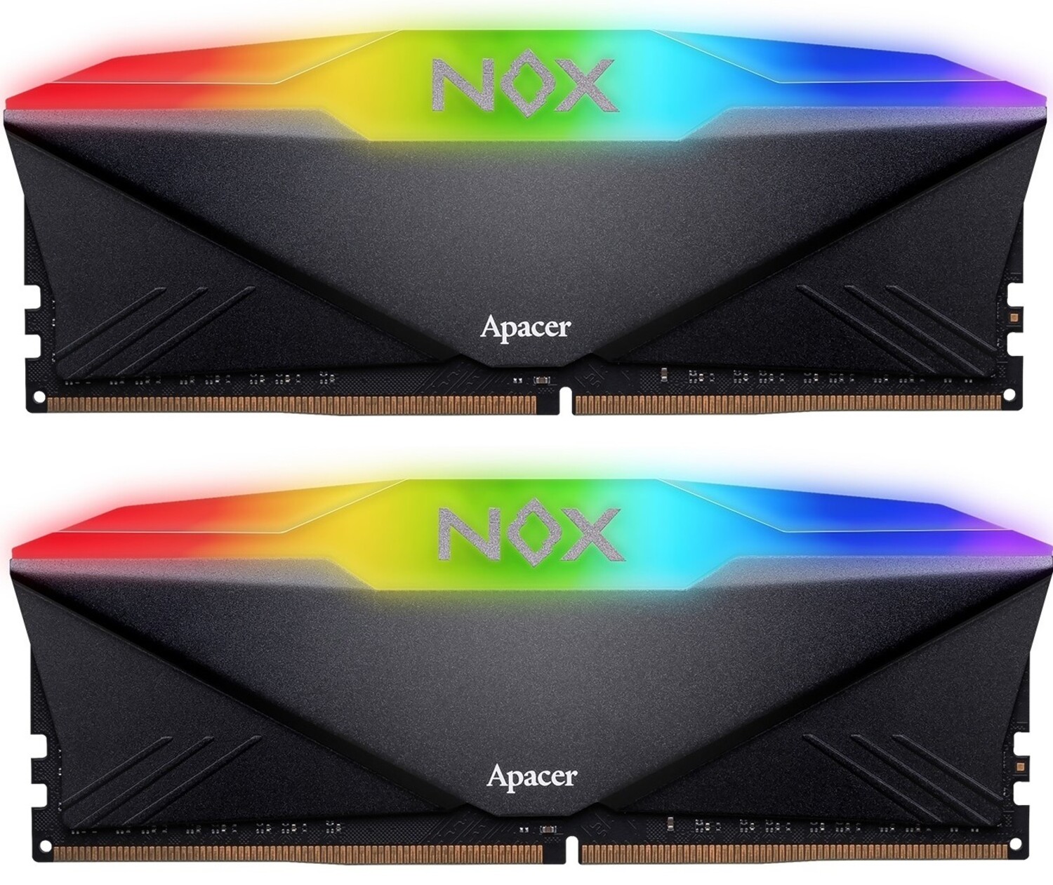 Память DDR Apacer DDR4 2x16GB/3600 Apacer NOX RGB Black (AH4U32G36C25YNBAA-2) - Фото 1