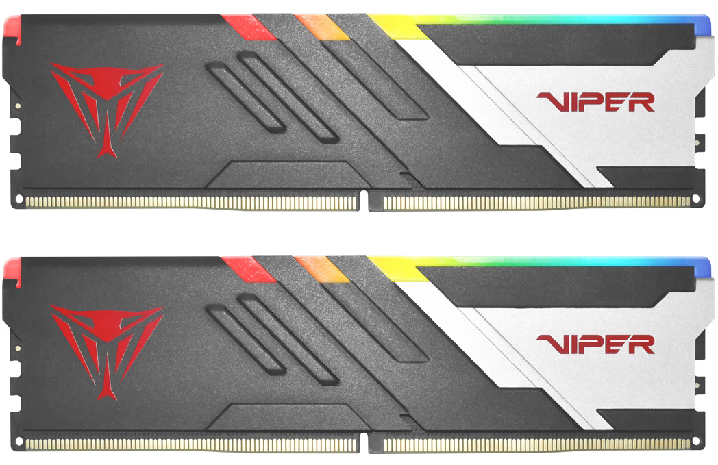Память DDR Patriot DDR5 2x16GB/6000 Viper Venom RGB (PVVR532G600C30K) - Фото 1