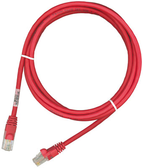Кабель патч-корд Molex RJ45 UTP 5e 0.5m LSZH Red (PCD-01000-0C) - Фото 1
