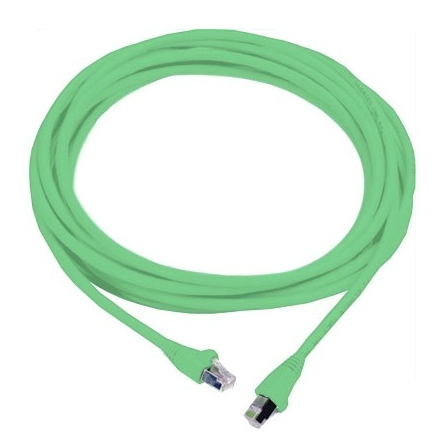 Кабель патч-корд Molex UTP 5e RJ45, 1.0m, LSZH, Green (PCD-01001-0J) - Фото 1