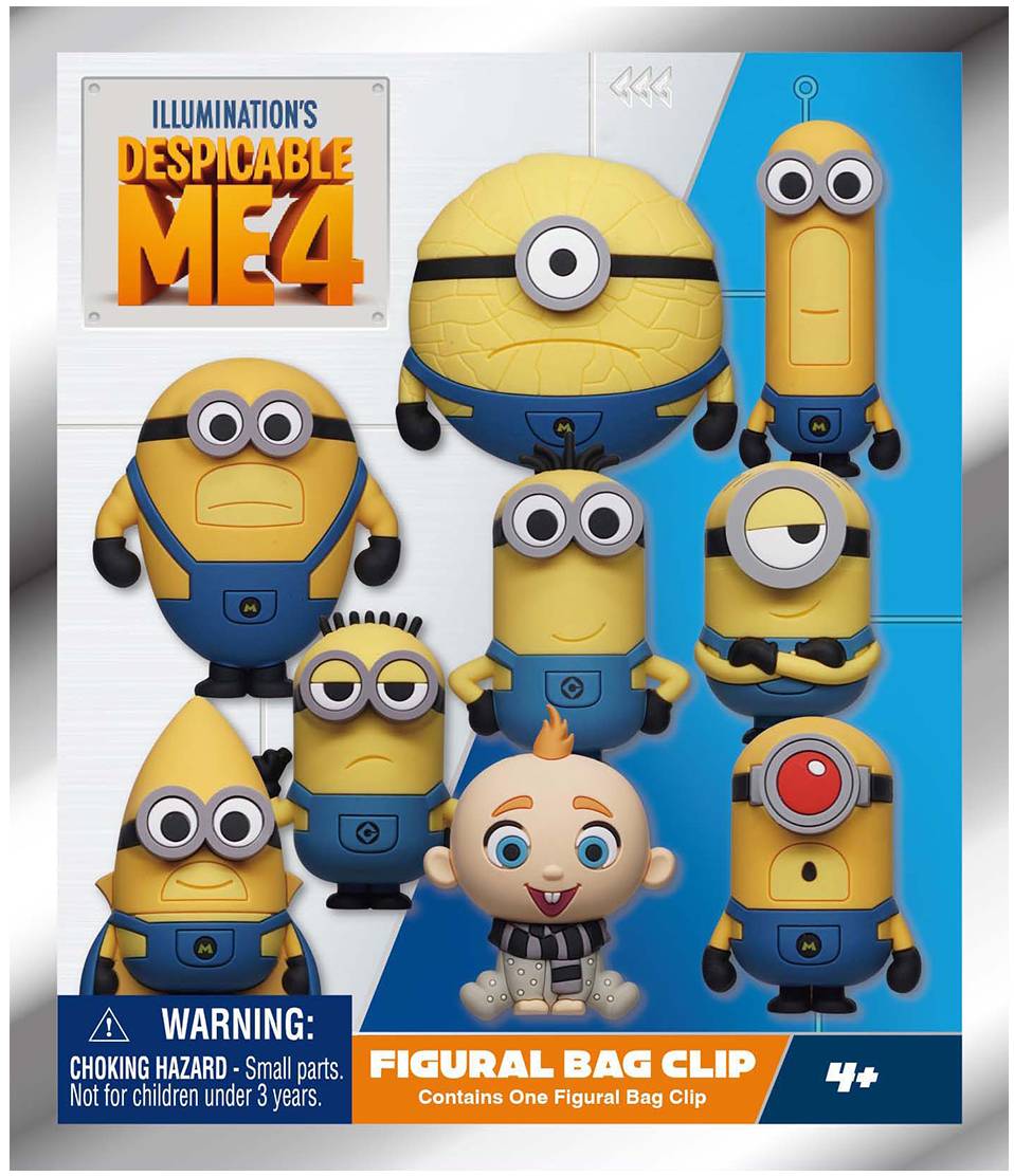 Ігрова фігурка-сюрприз Monogram на кліпсі серії Нікчемний я 4 в асортименті (76105)