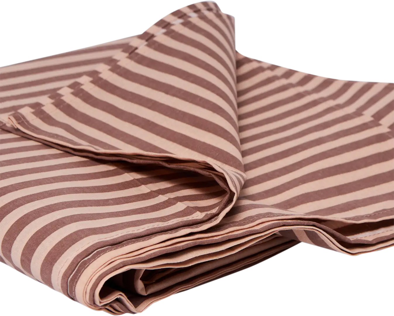 Простынь двуспальная Moon&Star Autumn Stripes Бязь Gold Люкс 180х220 см (MS-860000097) - Фото 1