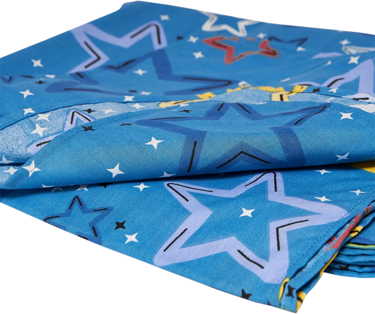 Простынь двуспальная Moon&Star Galaxy Dreams Бязь Gold Люкс 180х220 см (MS-860000287) - Фото 1