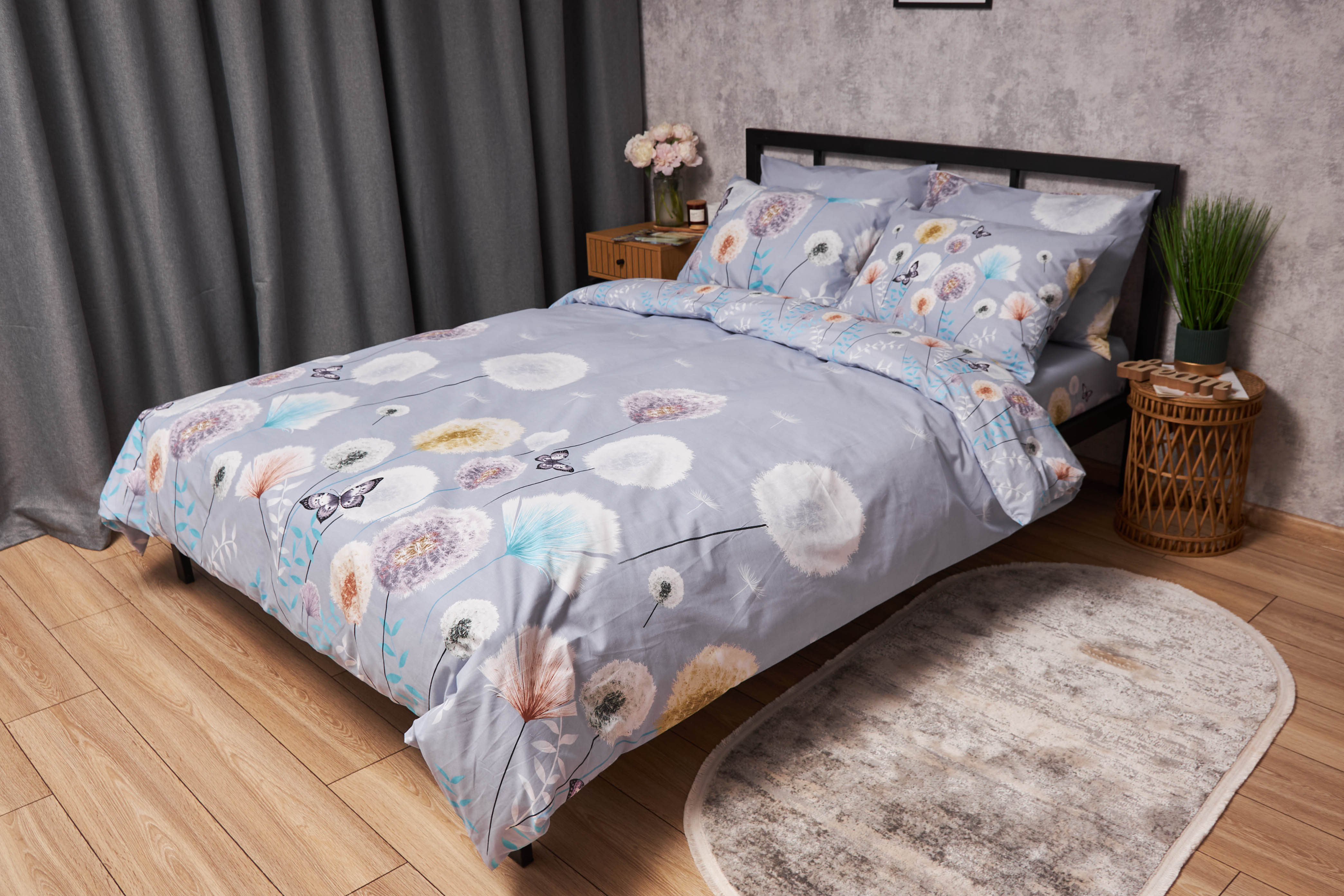 Купить Комплект постельного белья Moon&Star Бязь Gold Люкс Dandelion Dreams 143х210 нав. 2х70х70 (MS-820005582) - Фото 1 Комплект постельного белья Moon&Star Бязь Gold Люкс Dandelion Dreams 143х210 нав. 2х70х70 (MS-820005582) - Фото 1