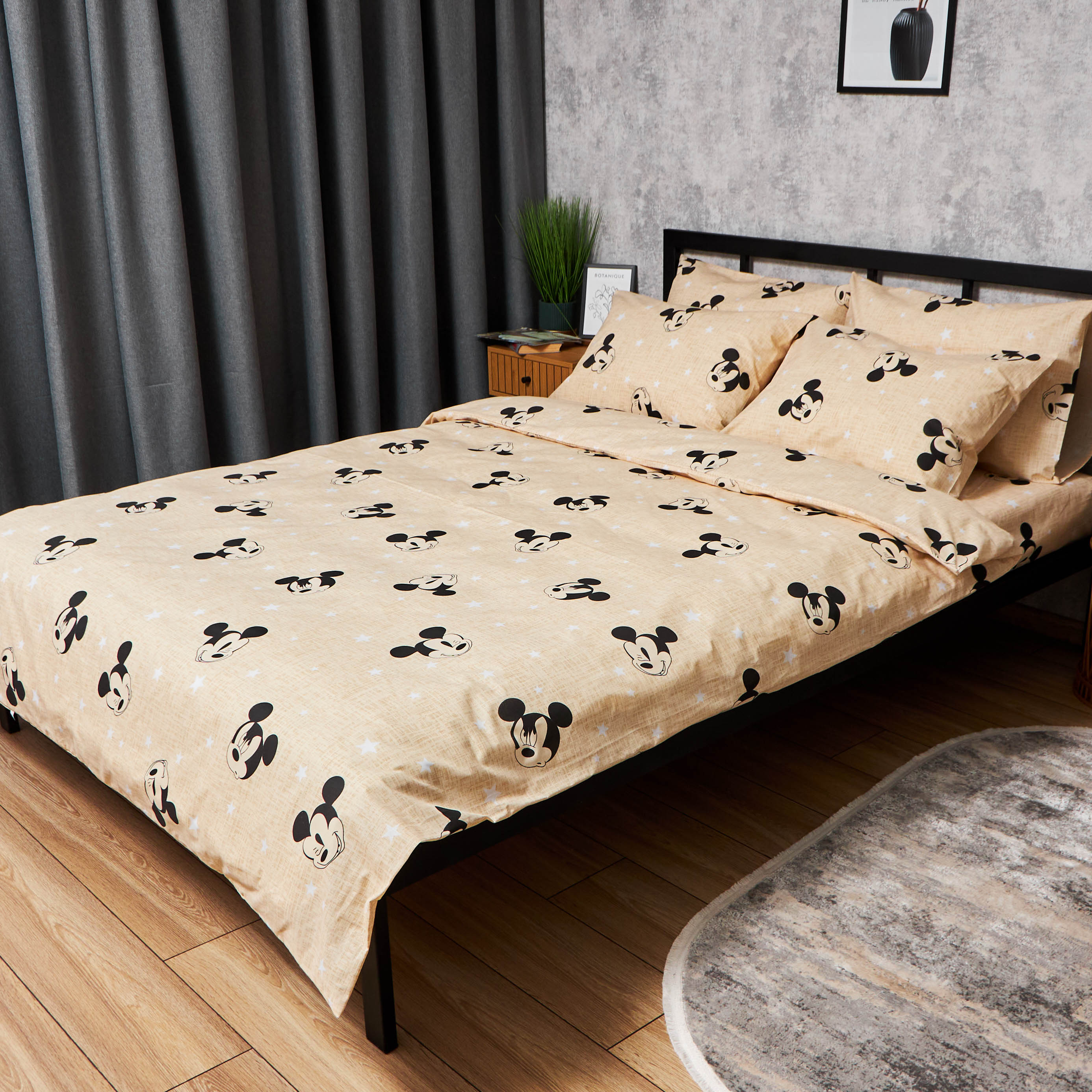 Комплект постельного белья детский Moon&Star 110х140 нав. 2х40х40 Mickey Mouse Бязь Gold Люкс (MS-830000244) - Фото 1