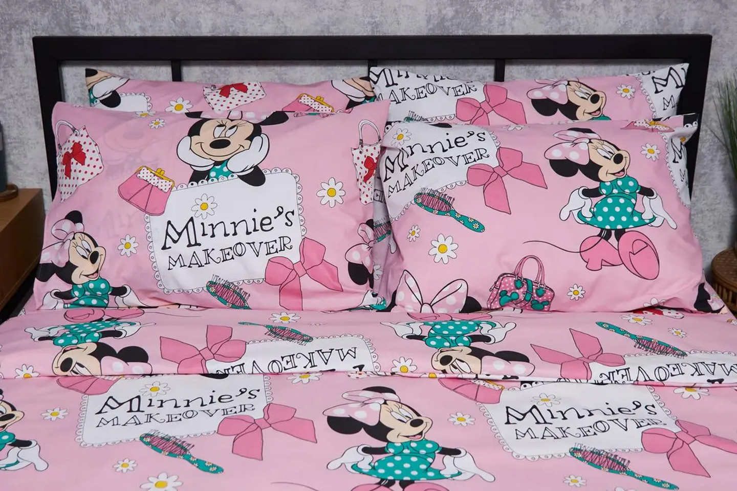 Наволочка Moon&Star Бязь Gold Люкс Minnie's Makeover- 40х60 см 2 шт. (MS-840000289) - Фото 1