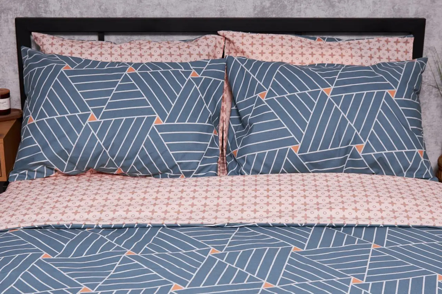 Наволочка Moon&Star Бязь Gold Люкс Petroleum 50х70 2 шт. (MS-840000333) - Фото 1