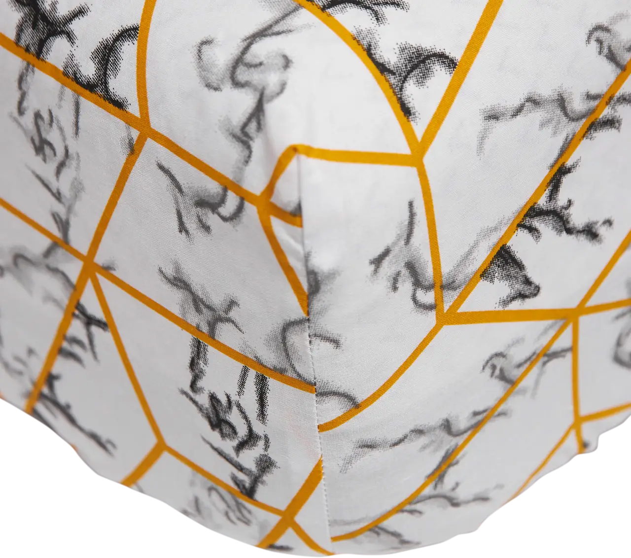 Простынь двуспальная Moon&Star Modern Marble Бязь Gold Люкс 200х200х25 см (MS-850001278) - Фото 1