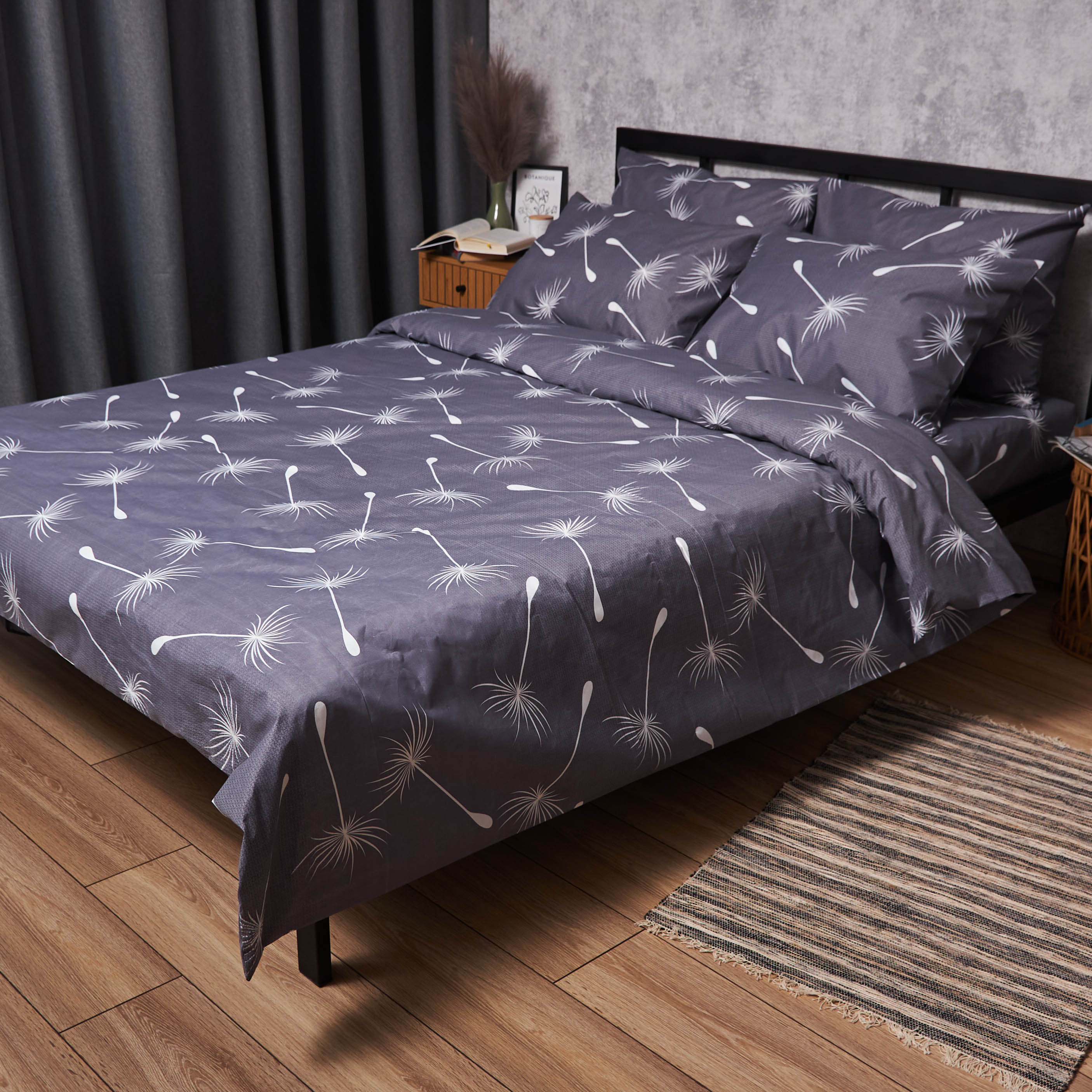 Комплект постельного белья Moon&Star Premium Whisper Bloom 160х220х2 нав. 4х70х70 (MS-820008084) - Фото 1
