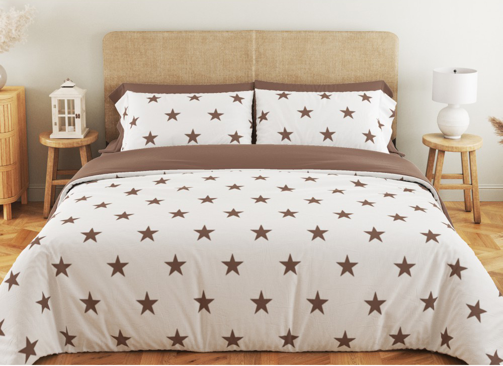 Комплект постельного белья ТЕП Soft dreams Morning Star Cappuccino (2-03857_25313) - Фото 1