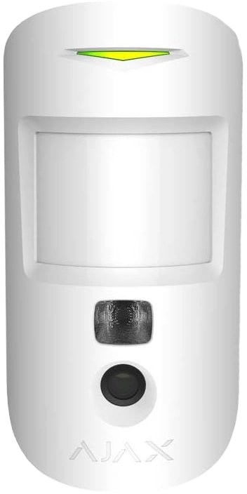 Беспроводной датчик движения Ajax MotionCam HDR White - Фото 1