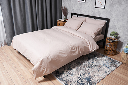 Комплект постельного белья Moon&Star Бязь Gold Люкс Blanc 160х220х2 нав. 4х50х70 (MS-820004618) - Фото 1