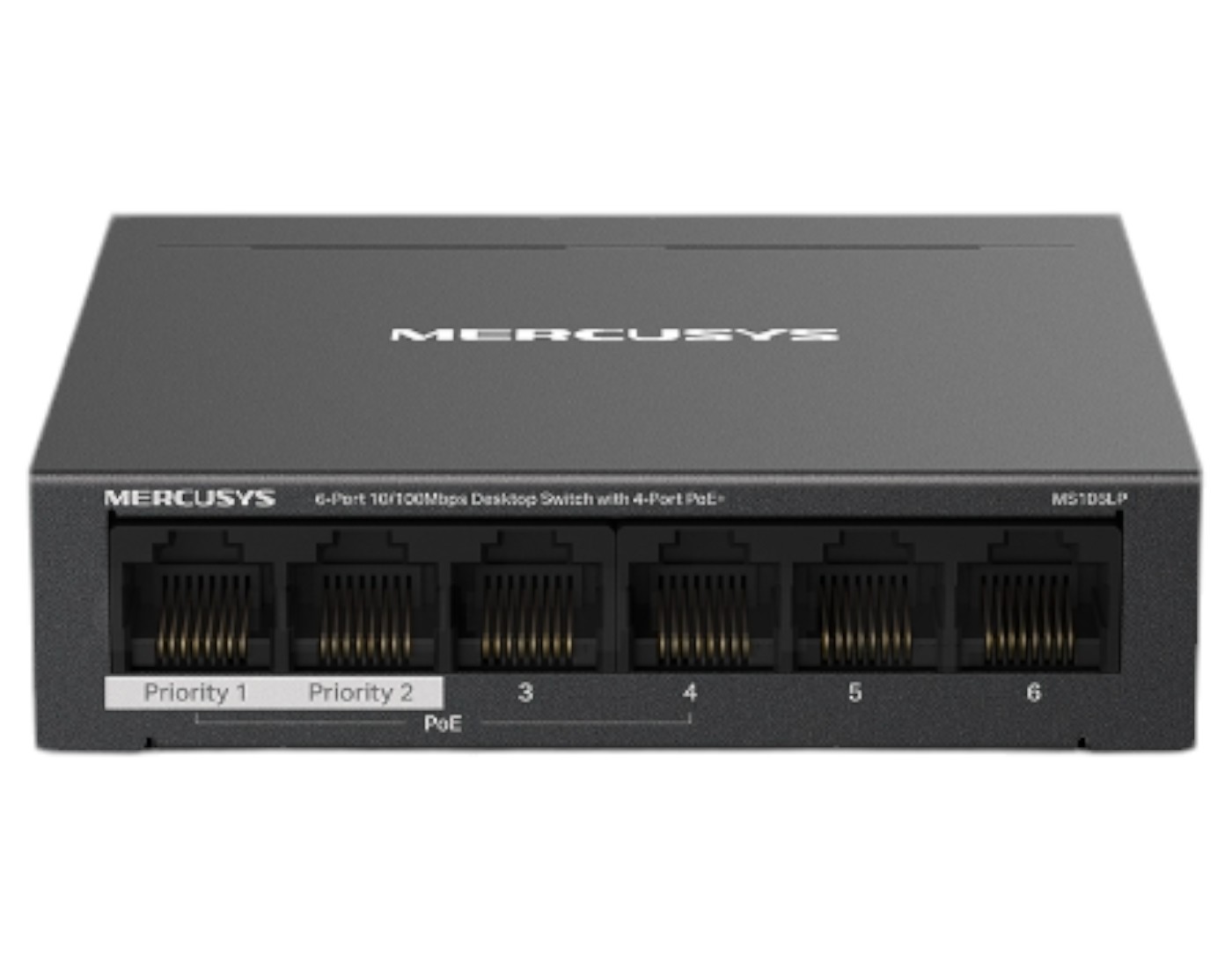 Коммутатор локальной сети (Switch) Mercusys MS106LP - Фото 1