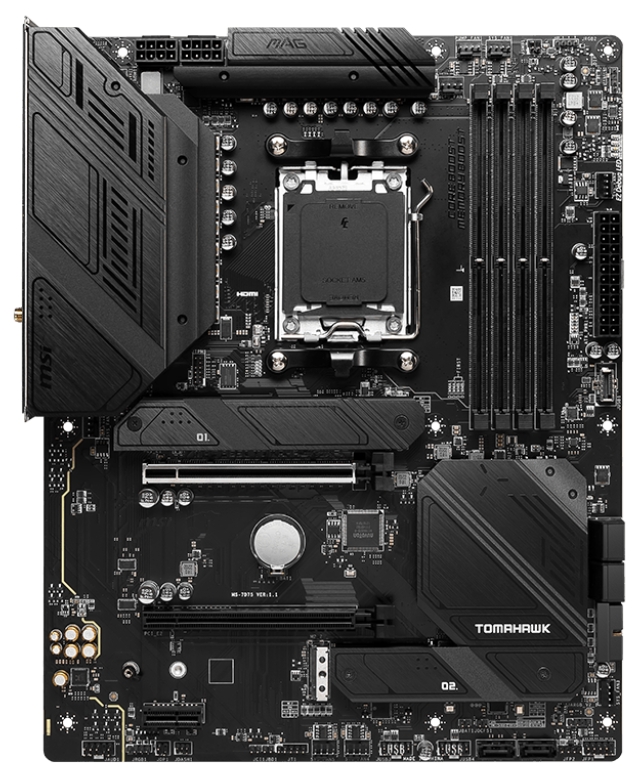 Материнская плата MSI AMD B650 SAM5 ATX (MAG B650 TOMAHAWK WIFI) - Фото 1