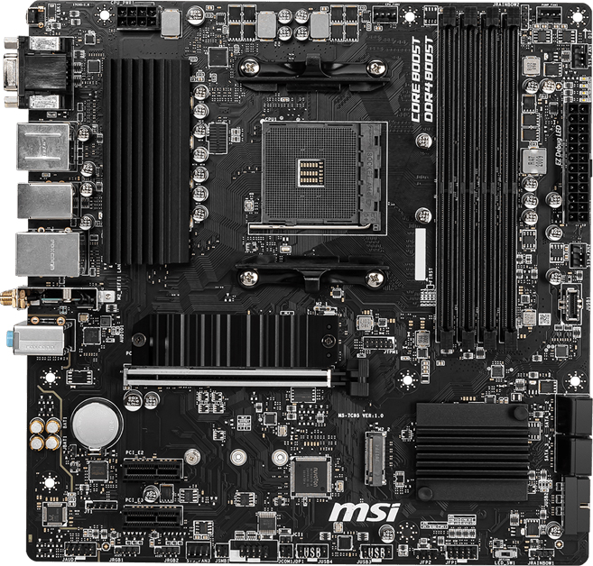 Материнская плата MSI B550M PRO-VDH Wi-Fi Socket AM4 - Фото 1