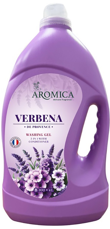 Гель для стирки Aromica д/пр бел и кол. Verbena de Provence 4 л (4820268103697) - Фото 1
