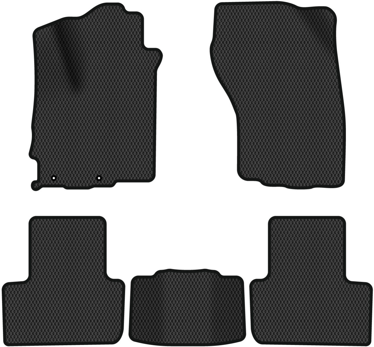 EVA килимки в салон авто EVAtech для ASX Restyling Mitsubishi 2017-2019 1 покоління SUV EU (MT1802CD5LA2RBB) - Фото 1