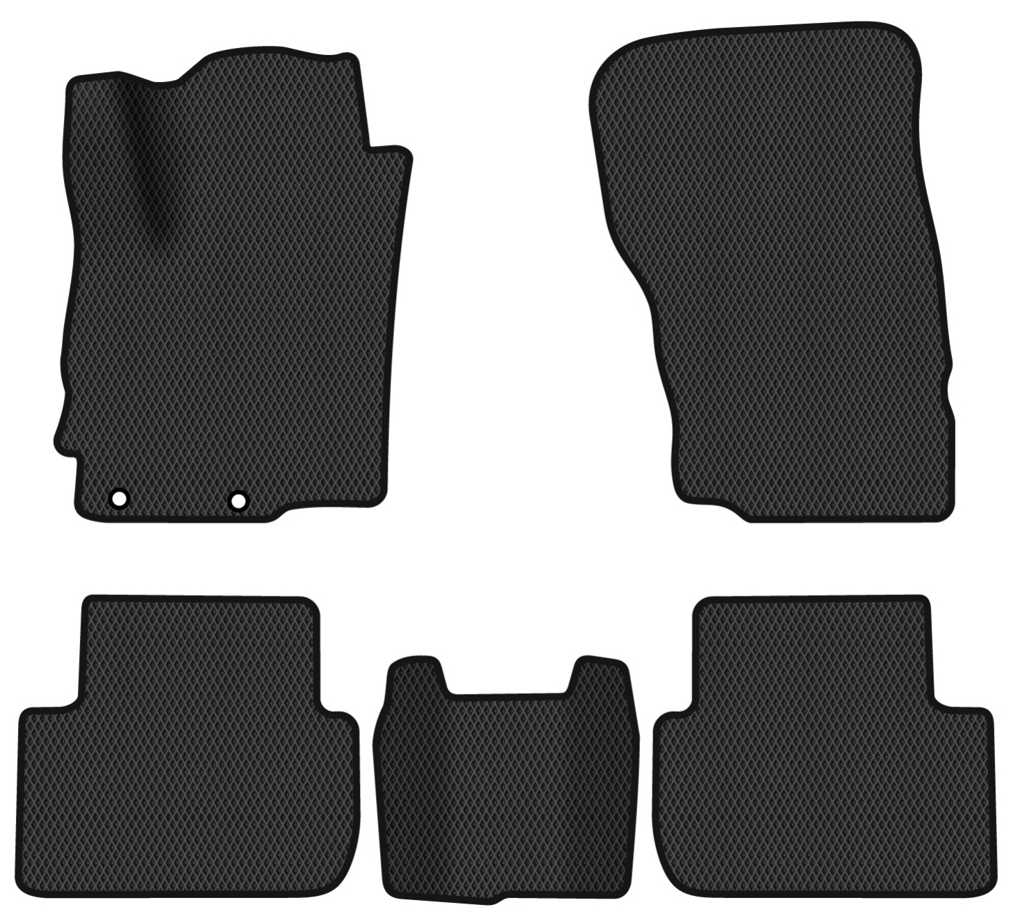 EVA килимки в салон авто EVAtech для Eclipse Cross Restyling Mitsubishi 2020 1 покоління SUV EU MT1885CD5AV2RBB - Фото 1