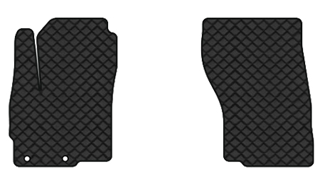 Килимки з екошкіри в салон авто передні EVAtech ECO для Outlander 7 seats Mitsubishi 2013 3 покоління SUV USA (MT31483A2AV2BBLB) - Фото 1