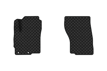 Килимки з екошкіри в салон авто передні EVAtech ECO для Outlander 7 seats Mitsubishi 2013 3 покоління SUV USA (MT31483AD2AV2BBLB) - Фото 1