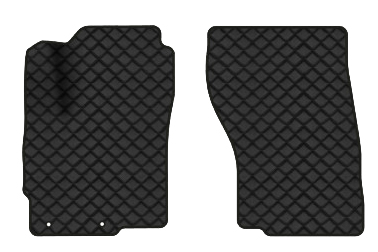 Килимки з екошкіри в салон авто передні EVAtech ECO для Outlander 5 seats Mitsubishi 2013 3 покоління SUV EU (MT31513AD2LA2BBB) - Фото 1