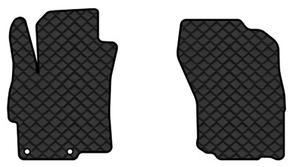 Коврики из экокожи в салон авто передние EVAtech для Lancer (10) AT Mitsubishi 2007-2018 10 поколение Sedan USA MT32395A2AV2BBB - Фото 1