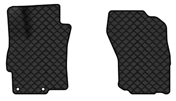 Коврики из экокожи в салон авто передние EVAtech для Lancer (10) AT Mitsubishi 2007-2018 10 поколение Sedan USA MT32395AD2AV2BBB - Фото 1