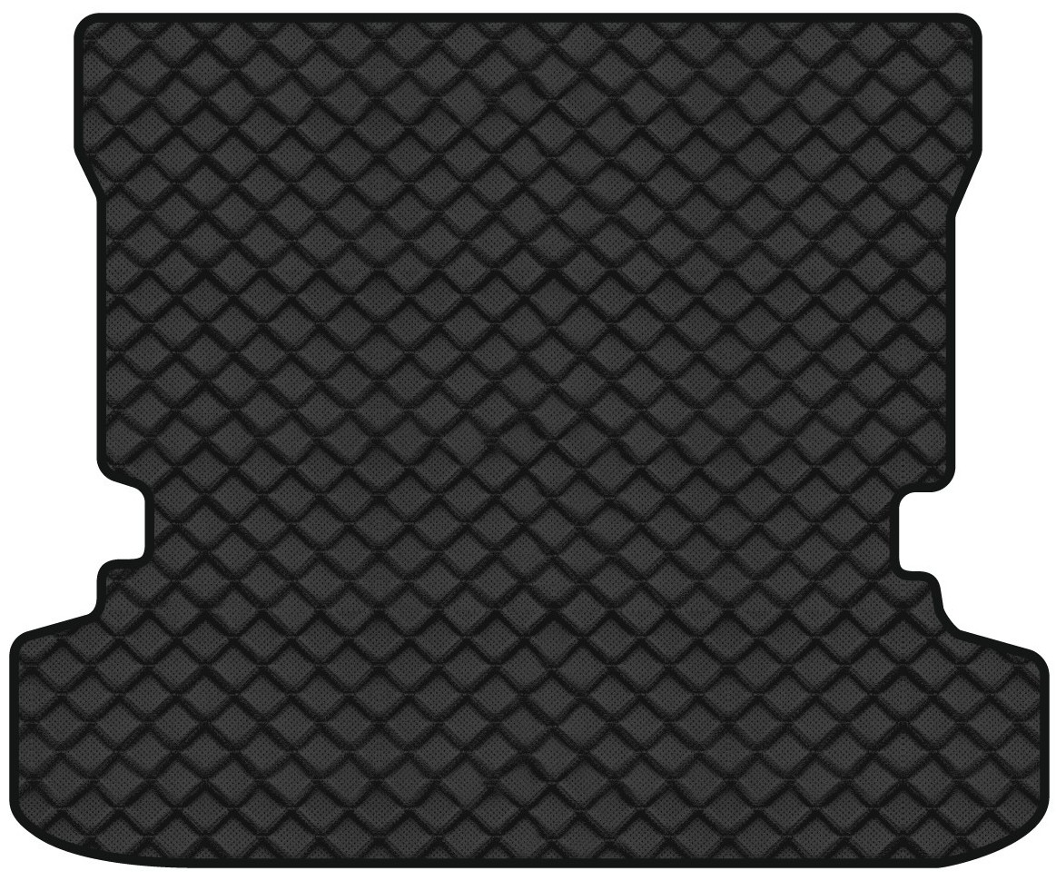 Килимок з екошкіри в багажник авто EVAtech ECO для Pajero Wagon (V80) 7 seats Mitsubishi 2006-2021 4 покоління SUV EU MT32719B1BBB - Фото 1