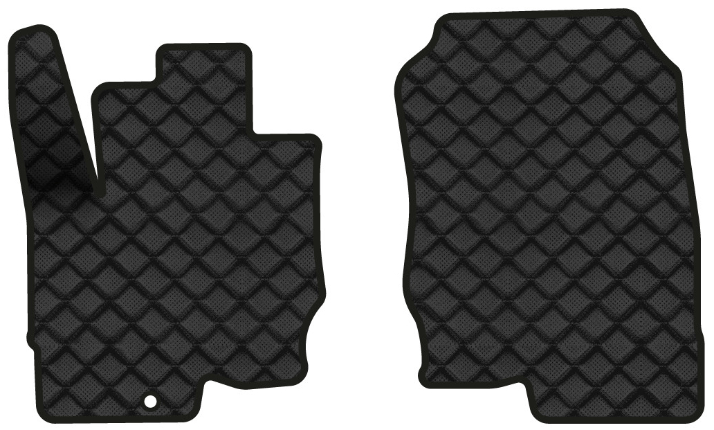 Коврики из экокожи в салон авто передние EVAtech для Colt 5-doors MT Mitsubishi 2004-2012 6 поколение Htb EU MT3363A2AV1BBB - Фото 1