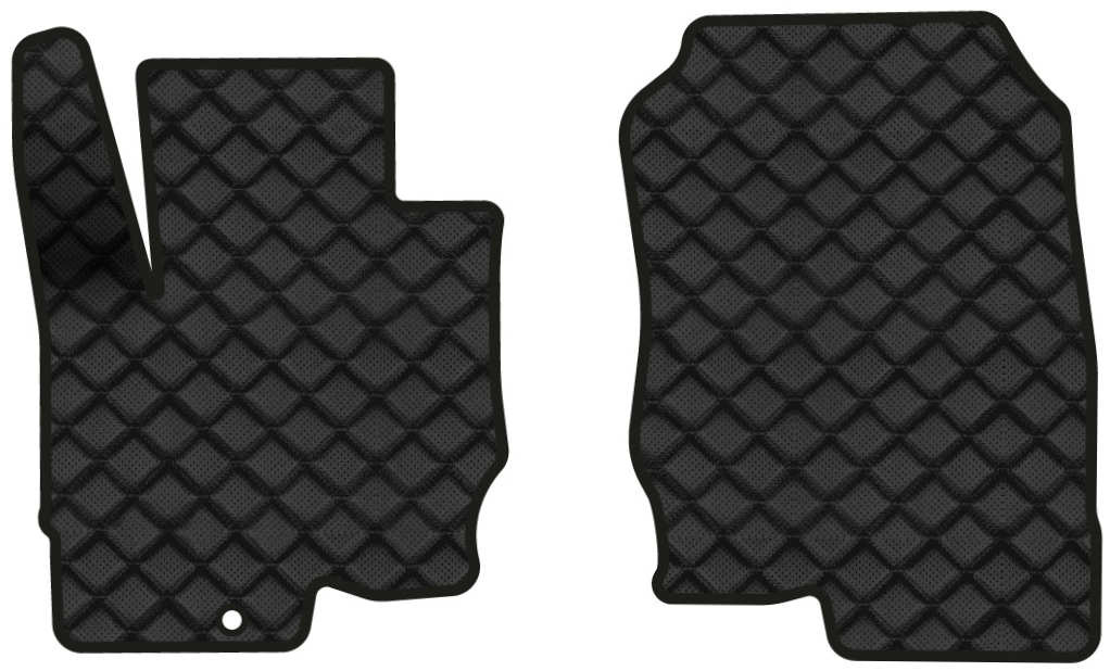 Коврики из экокожи в салон авто передние EVAtech для Colt 5-doors AT Mitsubishi 2004-2012 6 поколение Htb EU MT33807A2AV1BBB - Фото 1