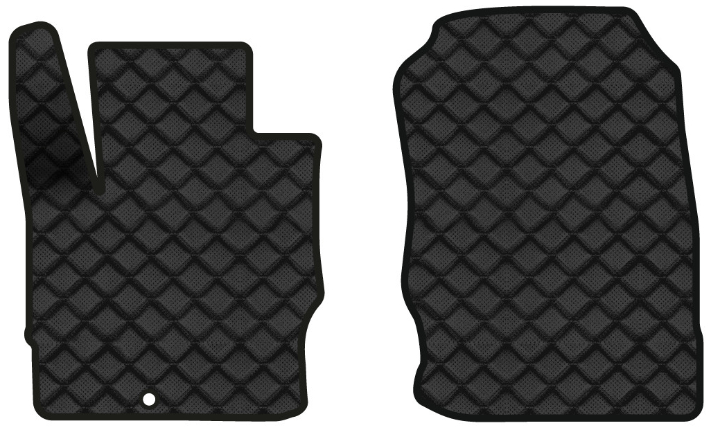 Коврики из экокожи в салон авто передние EVAtech для Colt 3-doors AT Mitsubishi 2004-2012 6 поколение Htb EU MT33808A2AV1BBB - Фото 1