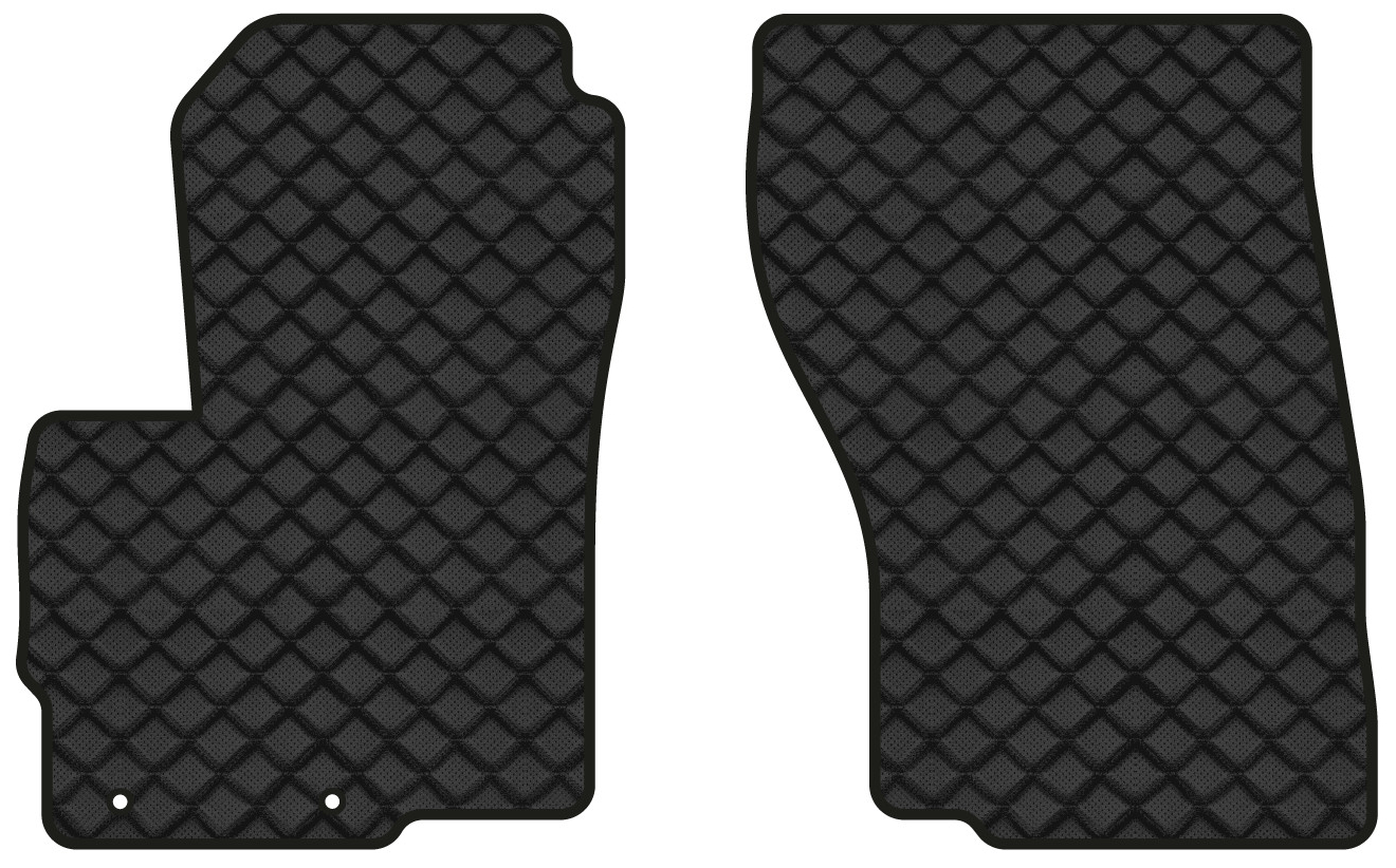 Коврики из экокожи в салон авто передние EVAtech для Outlander 7 seats Mitsubishi 2013 3 поколение SUV EU MT34229AB2LA2BBB - Фото 1