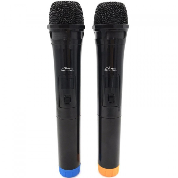 Микрофон вокальный беспроводной Media-Tech ACCENT PRO 2 шт. (MT395) - Фото 1