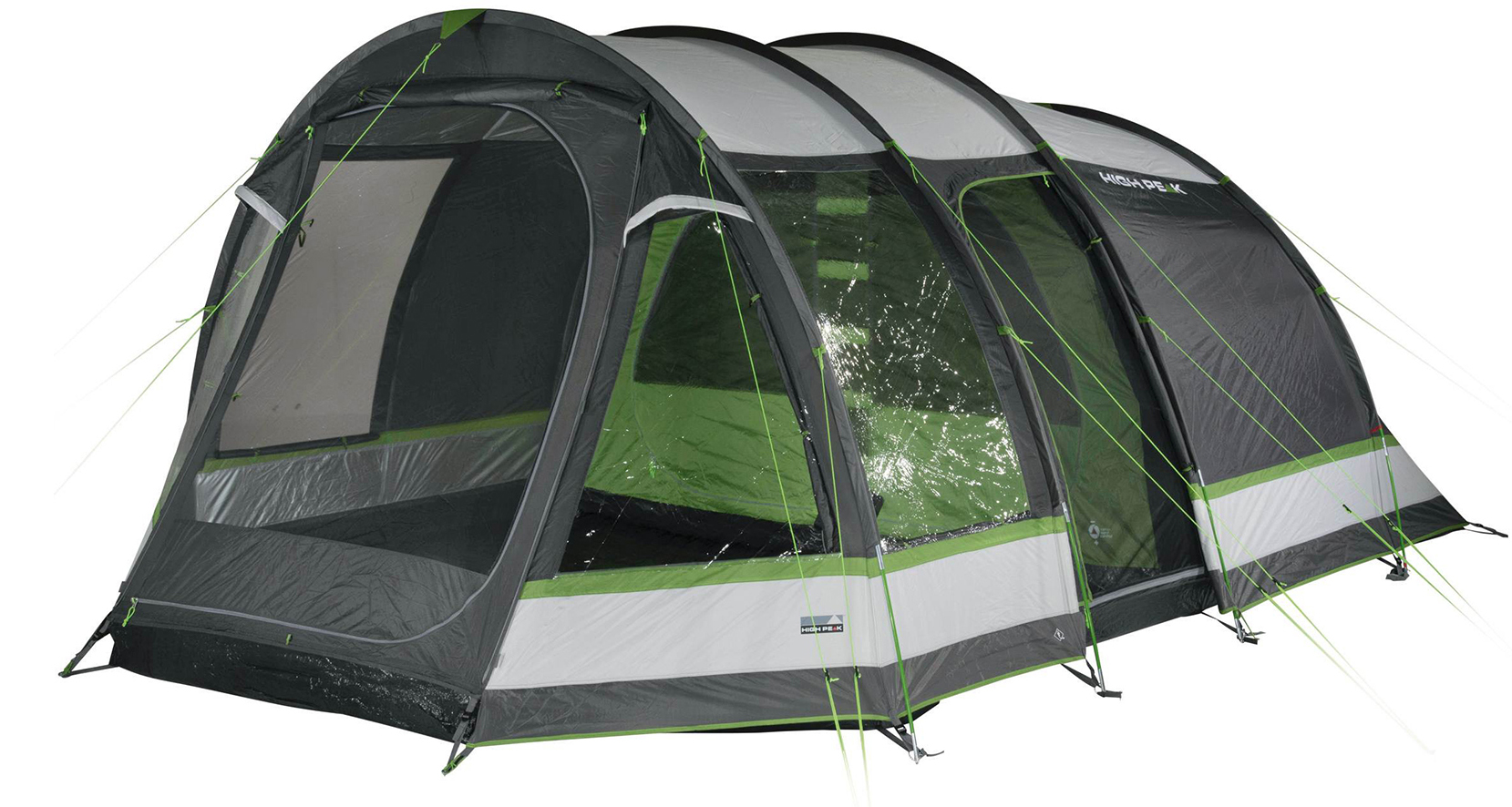 Палатка High Peak Bozen 5.0 Light Grey/Dark Grey/Green (11836) - Фото 1
