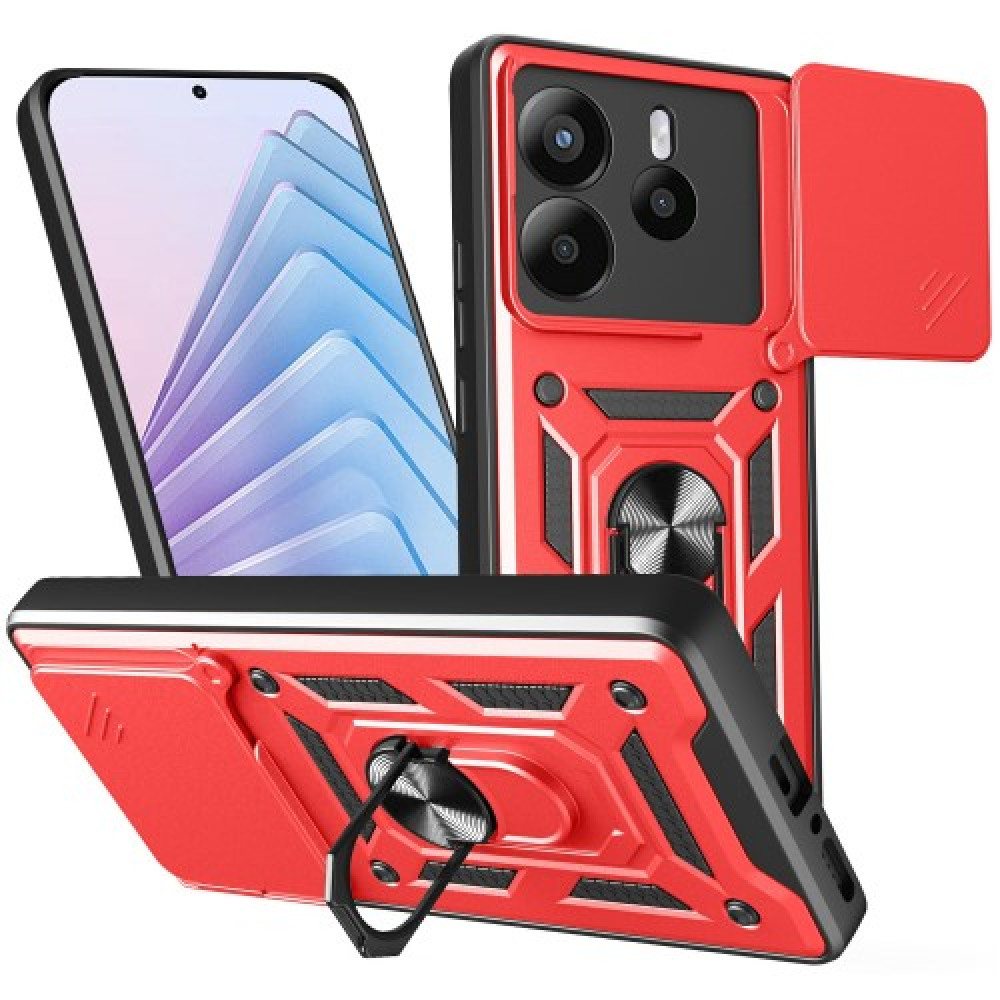 Чехол для смартфона BeCover Military for Xiaomi Redmi Note 14 5G Red (713094) - Фото 1