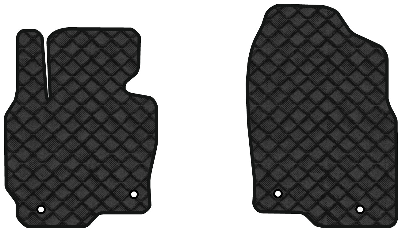 Коврики из экокожи в салон авто передние EVAtech для CX-5 (KE) Mazda 2012-2017 1 поколение SUV USA MZ1953AV2VL4BBB - Фото 1