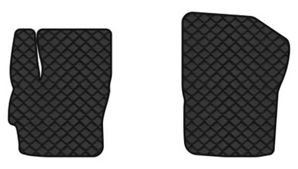 Коврики из экокожи в салон авто передние EVAtech для 3 (BK) Mazda 2004-2009 1 поколение Htb EU MZ3134A2BBB - Фото 1