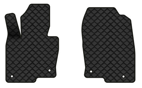 Коврики из экокожи в салон авто передние EVAtech для CX-5 (KF) Mazda 2016-2021 2 поколение SUV EU MZ3150A2VL4BBB - Фото 1