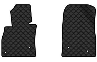 Коврики из экокожи в салон авто передние EVAtech для 6 (GJ) Mazda 2012 3 поколение Combi EU MZ32627ABC2VL4BBB - Фото 1